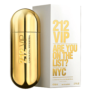 Perfume 212 Vip Woman EDP 80 ml - Carolina Herrera $74.990