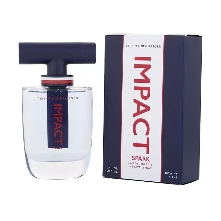 Perfume Tommy Hilfiger Impact Spark Estuche EDT 100ml + 4ml Original 3
