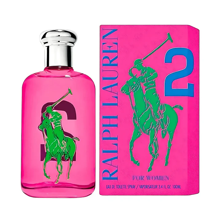 Perfume Ralph Lauren Big Pony 2 Pink EDT 100ml Mujer Original 2