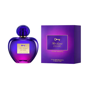 Perfume Antonio Banderas Her Secret Desire EDT 80ml Mujer Original