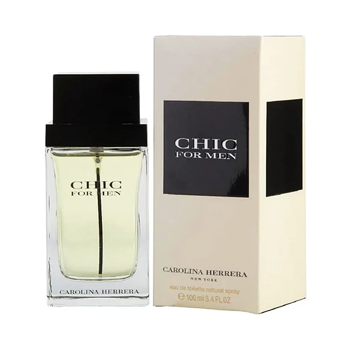 Perfume Carolina Herrera Chic for Men EDT 100ml Hombre Original 2