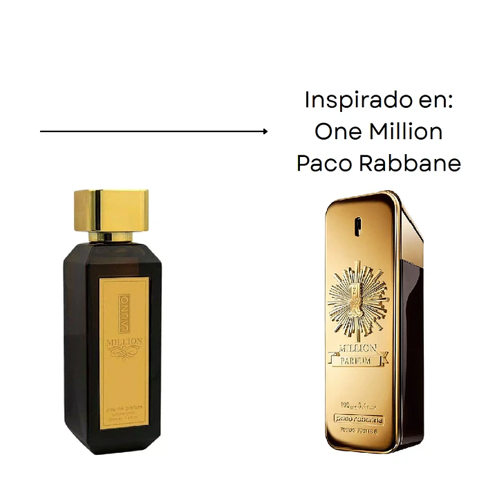 Perfume Uno Million Eau de Parfum 100 ml Hombre | Fragrance World 3