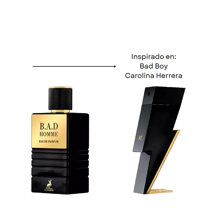 Perfume Bad Homme Eau de Parfum 100 ml Hombre | Maison Alhambra 3