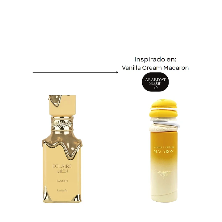 Perfume Eclaire Banoffi Eau de Parfum 100 ml Mujer | Lattafa 3