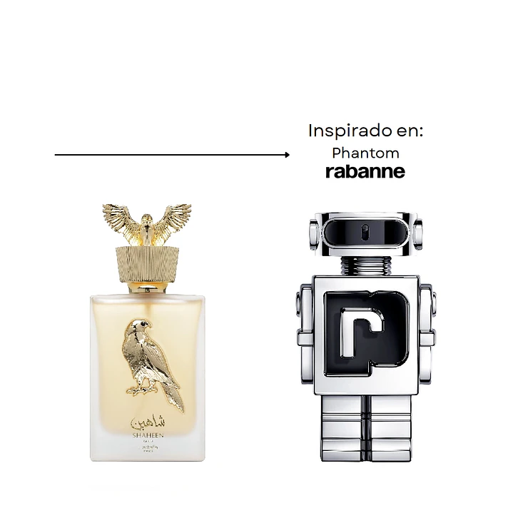 Perfume Shaheen Gold Eau de Parfum 100 ml Unisex | Lattafa 3
