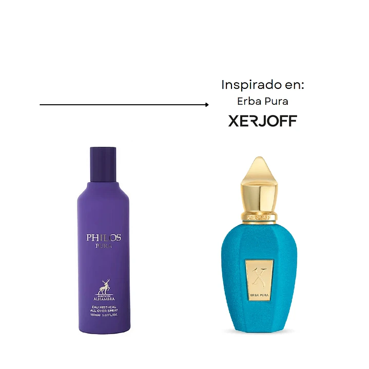 Perfume All Over Philos Pura Eau Mist-ical | Maison Alhambra 3