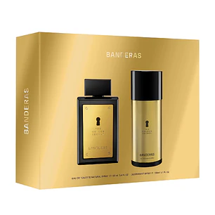 Set Perfume The Golden Secret Eau de Toilette 100 ml + Desodorante 150 ml Hombre | Antonio Banderas