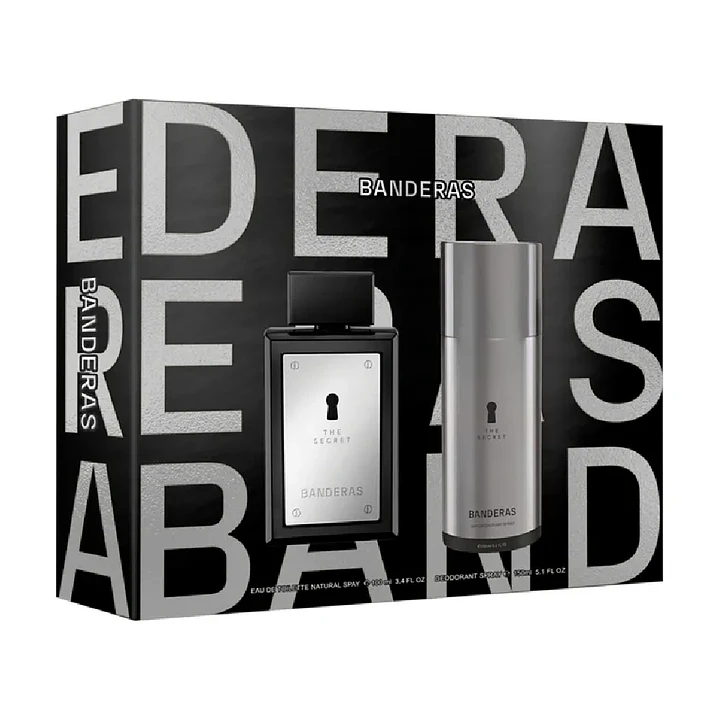 Set Perfume The Secret Eau de Toilette 100 ml + Desodorante 150 ml Hombre | Antonio Banderas 2