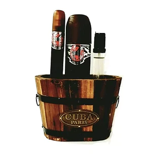 Set Perfume Cuba Paris Zebra Bucket EDP 100 ml + 35 ml + 15 ml Mujer