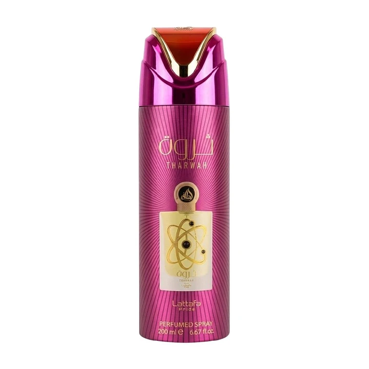 Desodorante Spray Lattafa Pride Tharwah Gold 200 ml Unisex 1