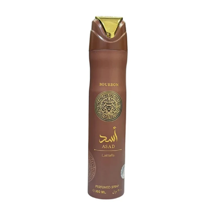 Desodorante Lattafa Asad Bourbon Body Spray 300 ml Hombre 1