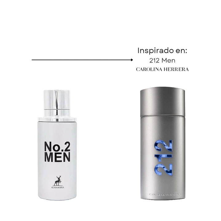 Perfume Maison Alhambra No. 2 Men EDP 80 ml Hombre 3