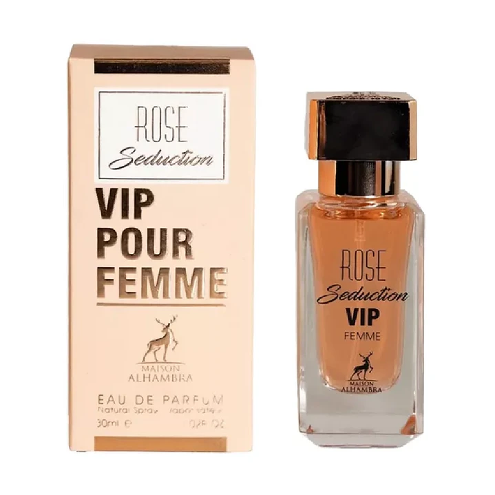 MAISON ALHAMBRA ROSE SEDUCTION EDP 30ML MUJER  2