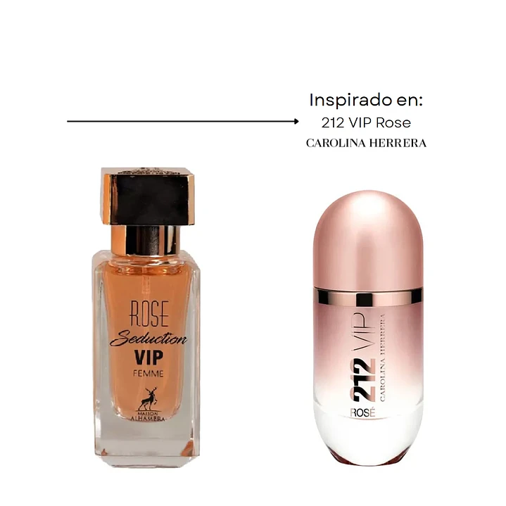 MAISON ALHAMBRA ROSE SEDUCTION EDP 30ML MUJER  3