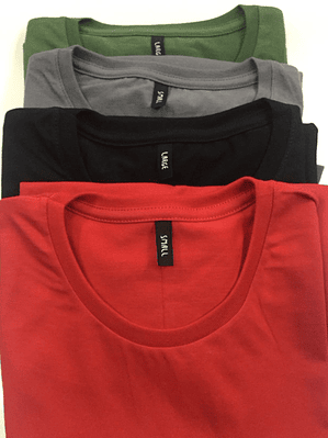 Remeras Personalizadas Pack x 30 unidades Serigrafia