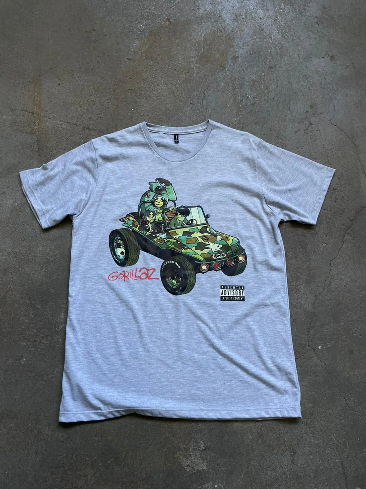 Gorillaz Clasic Fit Gris 1