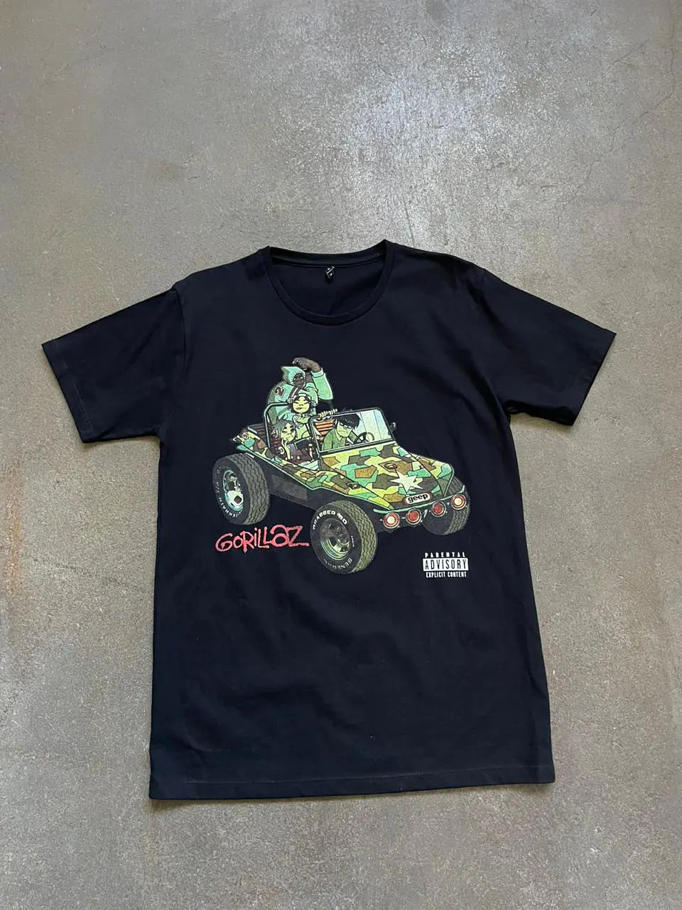 Gorillaz Clasic Fit Negro 1