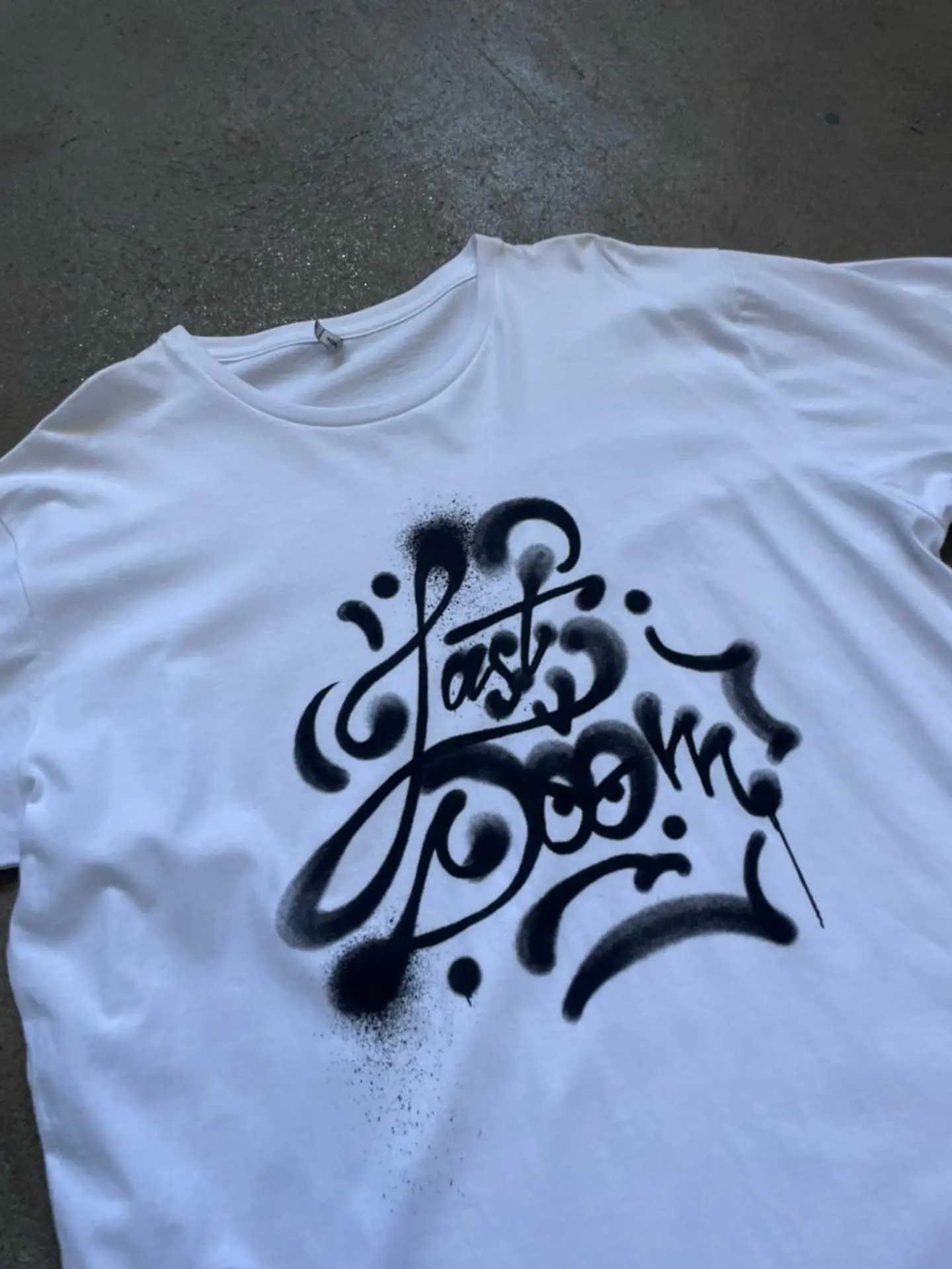 Lettering Clasic Fit Blanco 2