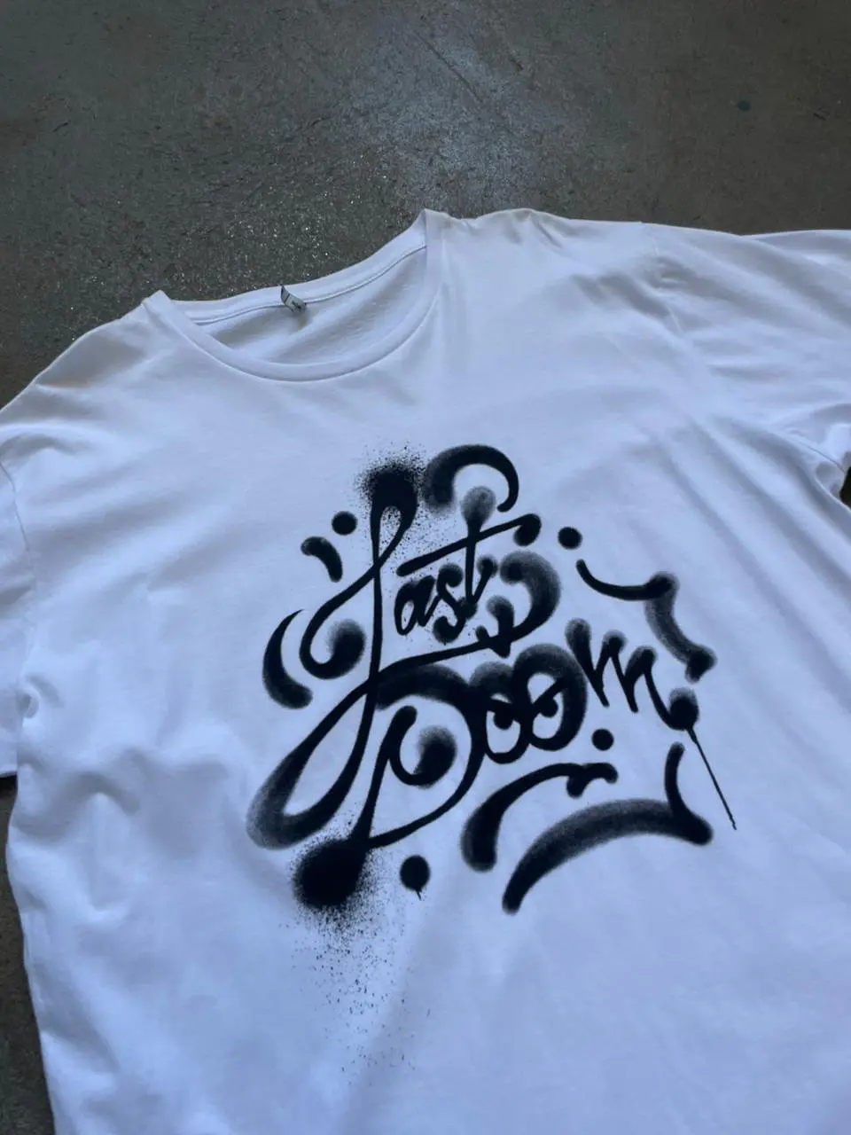 Lettering Clasic Fit Blanco 2