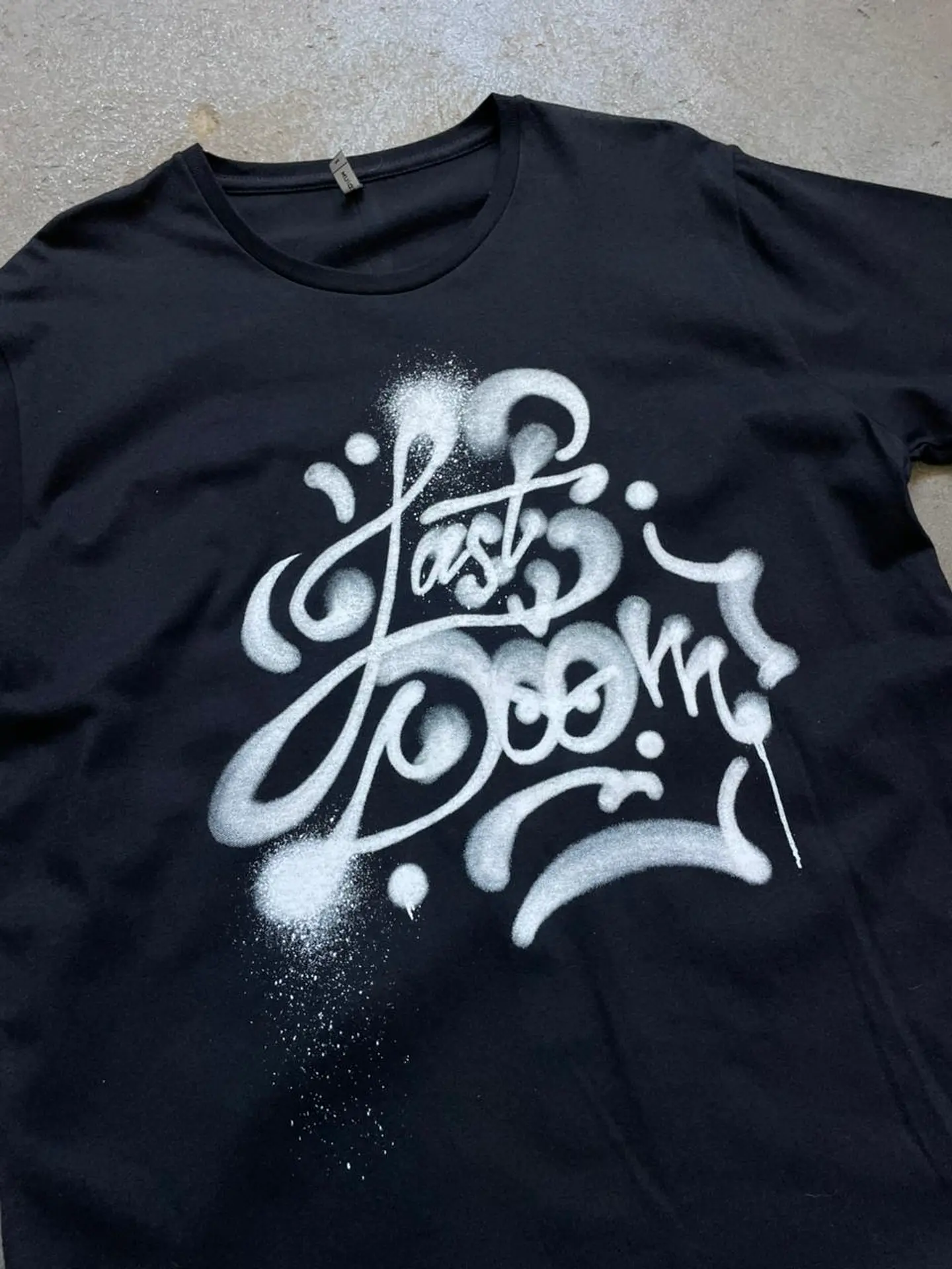 Lettering Clasic Fit Negro 2