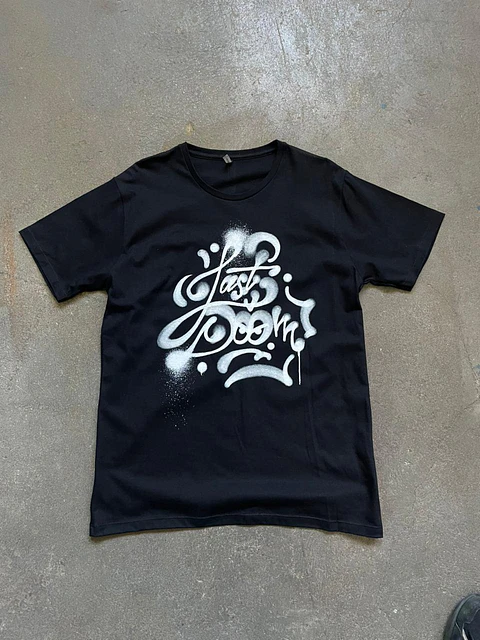 Lettering Clasic Fit Negro