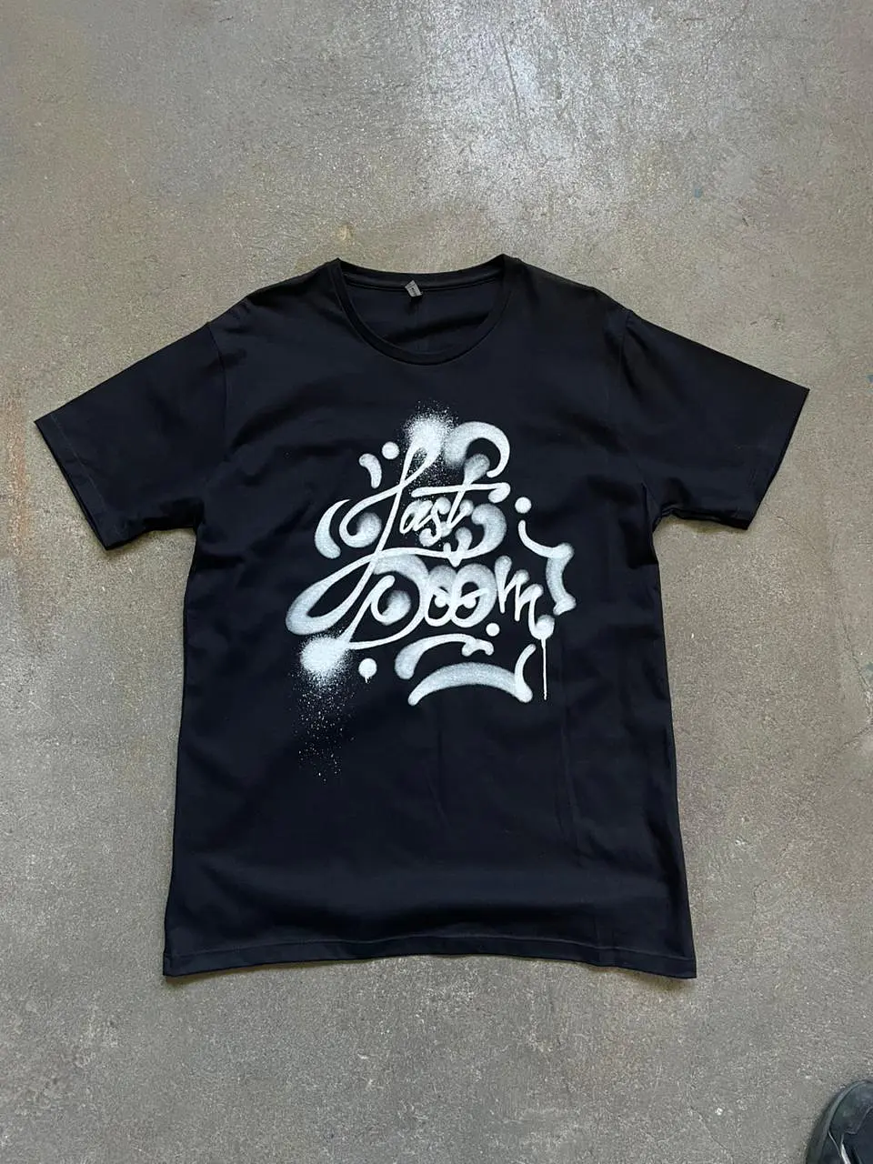 Lettering Clasic Fit Negro 1