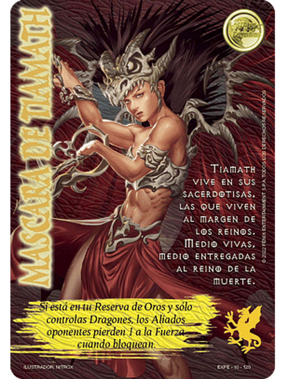 Máscara de Tiamath (EXT22 - El Reto) 1