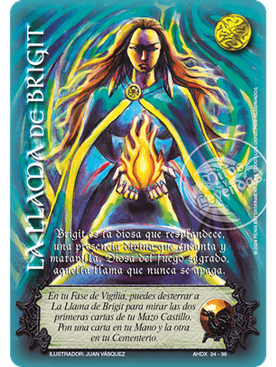 La llama de Brigit (AHDX - Luz Esmeralda) 1