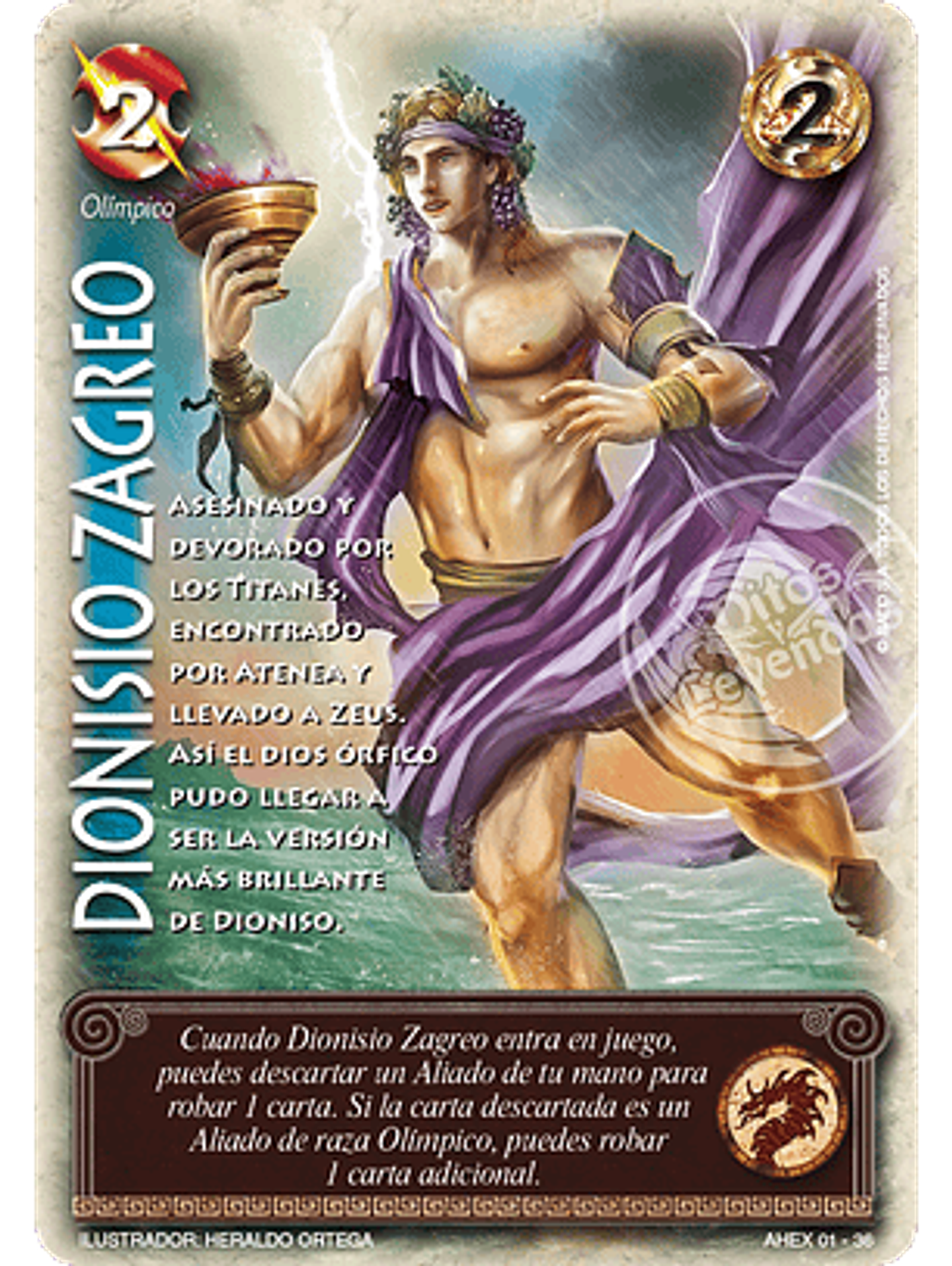 Dionisio Zagreo (Relatos de Helénica) 1