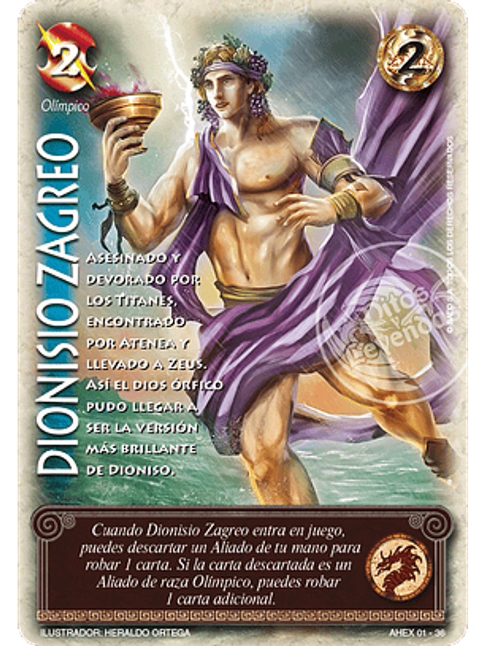 Dionisio Zagreo (Relatos de Helénica) 1