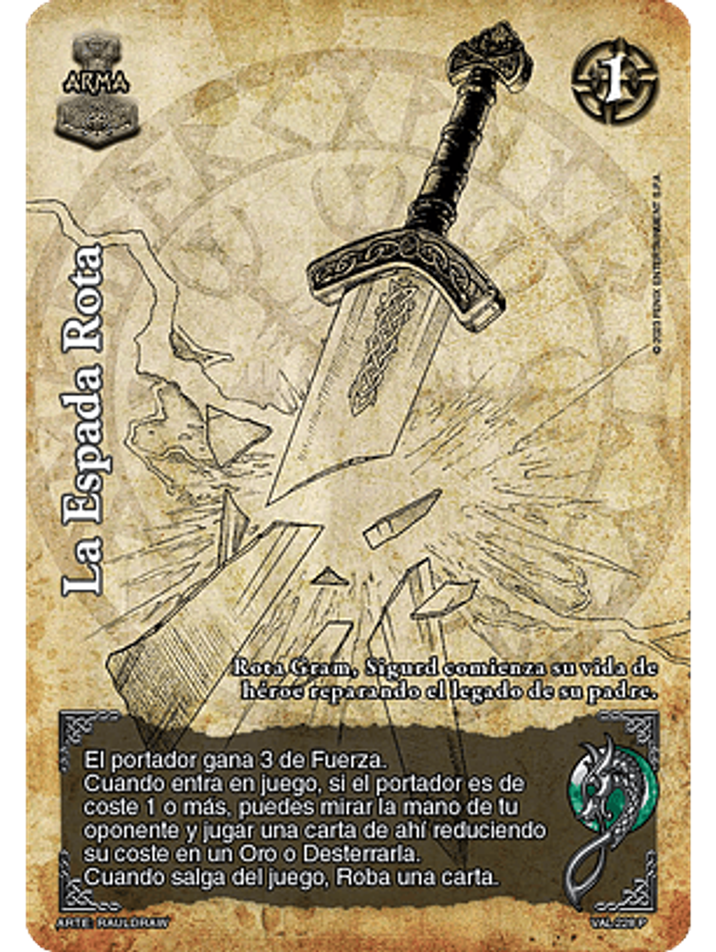 La Espada Rota (Kit Ext - Sigurd) 1