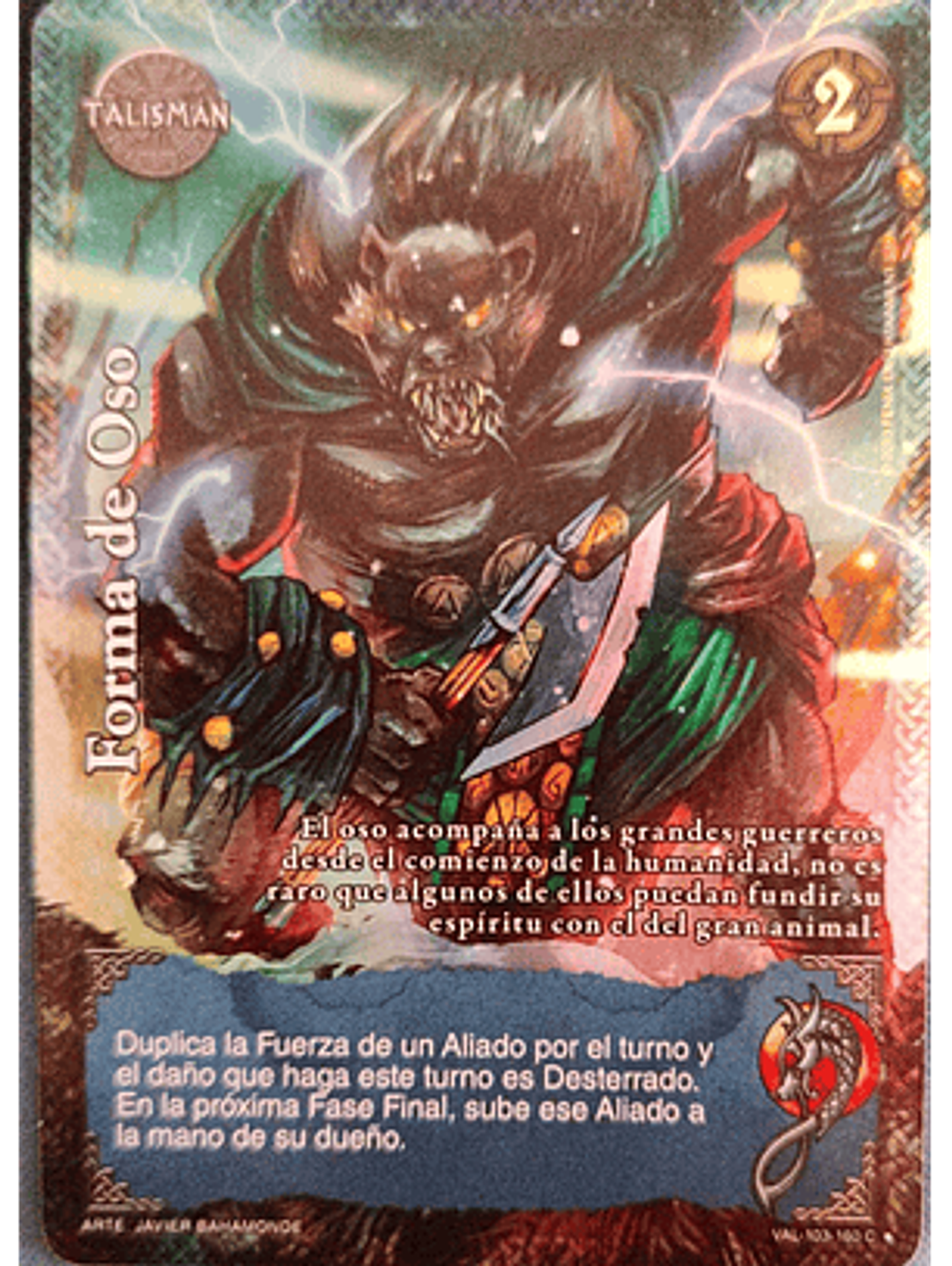 Forma de Oso (VAL - VC Foil) 1