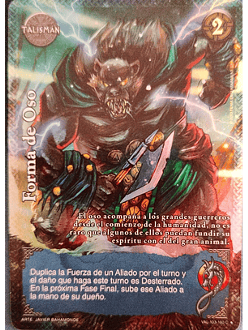 Forma de Oso (VAL - VC Foil) 1