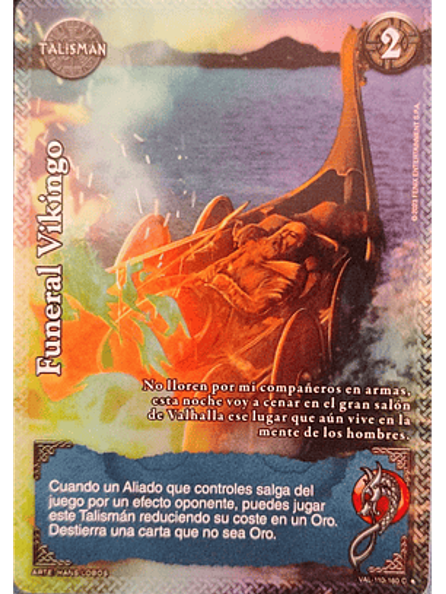 Funeral Vikingo (VAL - VC Foil) 1