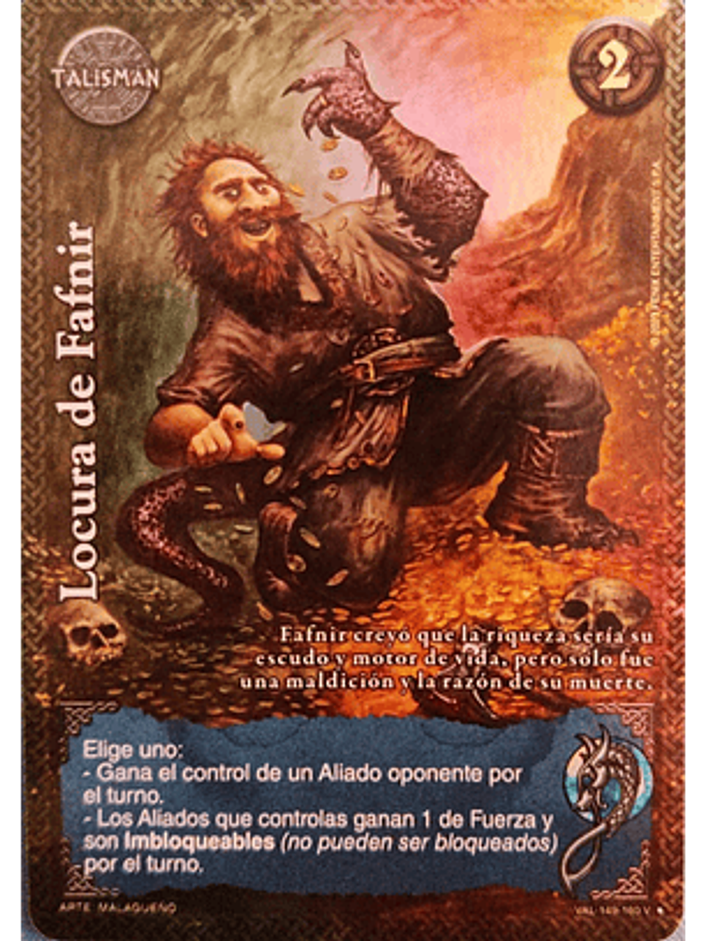 Locura de Fafnir (VAL - VC Foil) 1