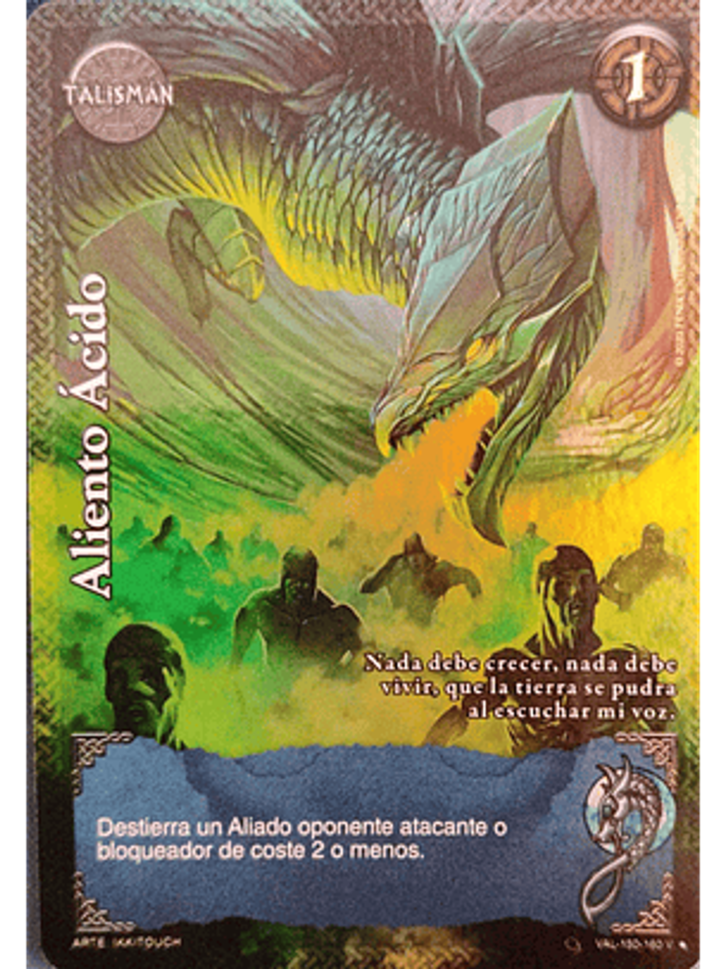 Aliento Ácido (VAL - VC Foil) 1