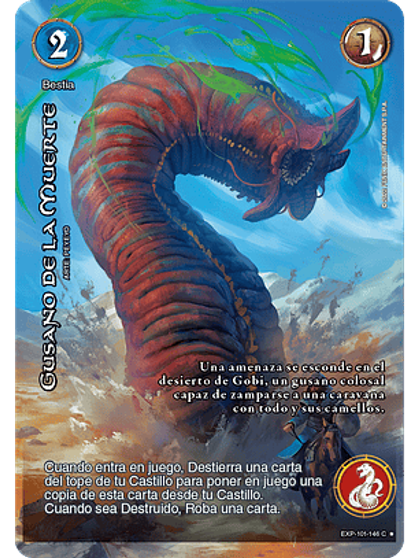 Gusano de la muerte (EXP - VC Foil) 1