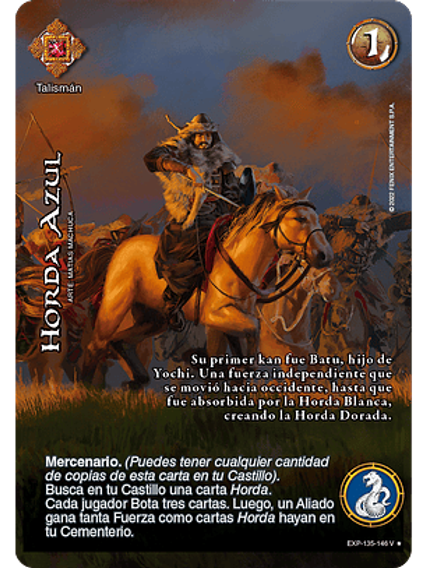 Horda azul (EXP - VC Foil) 1