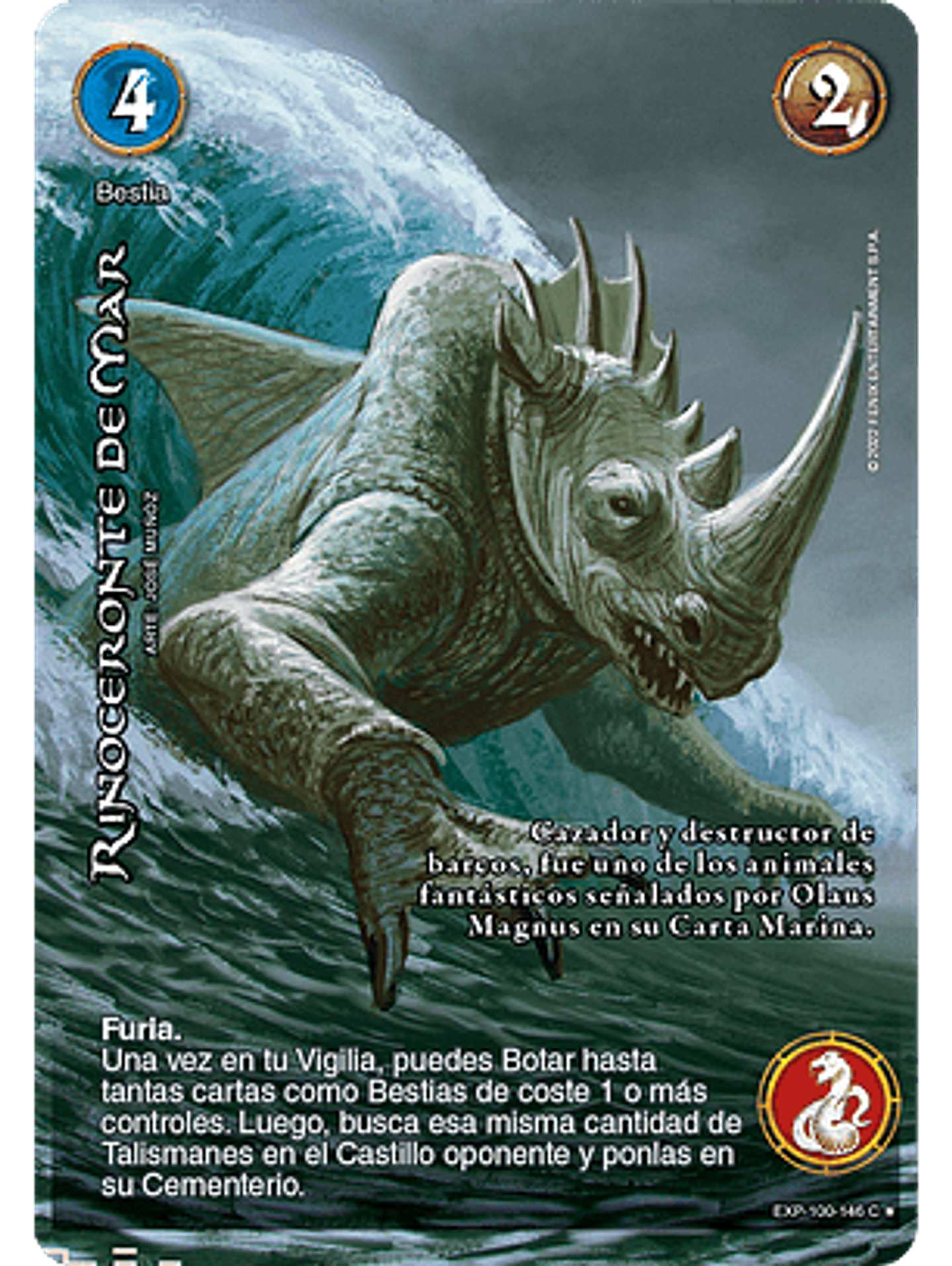 Rinoceronte de mar (EXP - VC Foil) 1