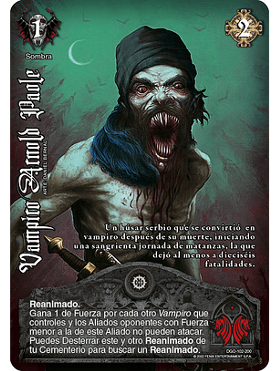 Vampiro Arnold Paole (FOIL) (DGO - VC Foil) 1