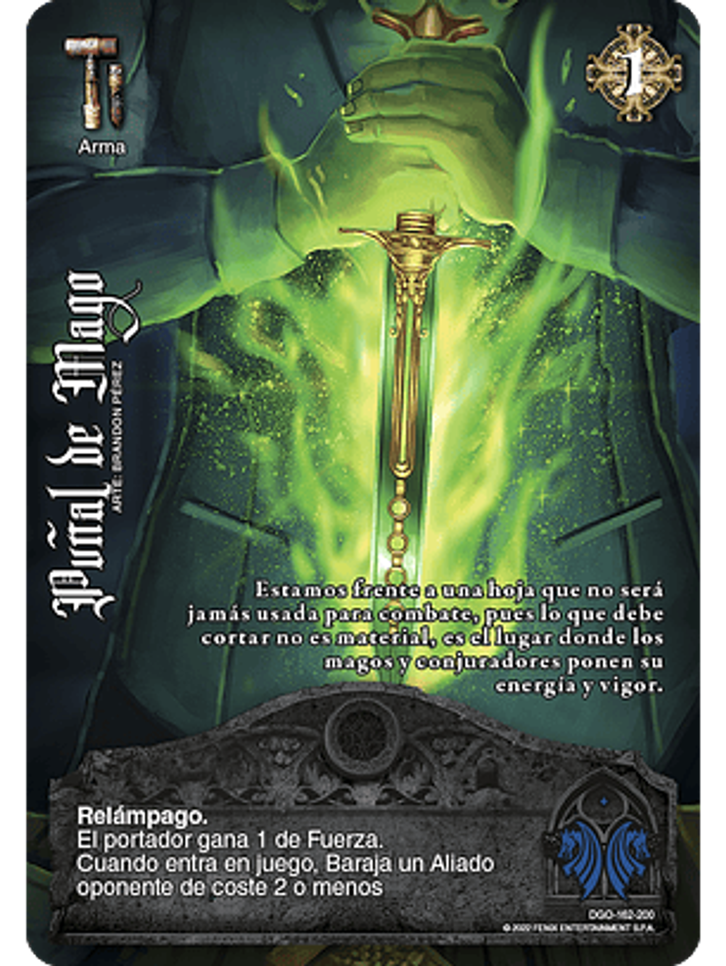 Puñal de Mago (FOIL) (DGO - VC Foil) 1