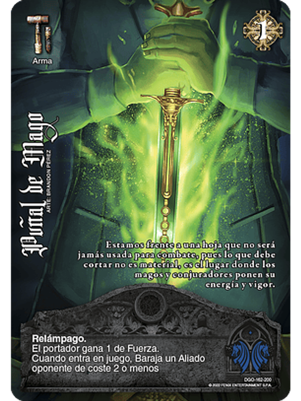 Puñal de Mago (FOIL) (DGO - VC Foil) 1