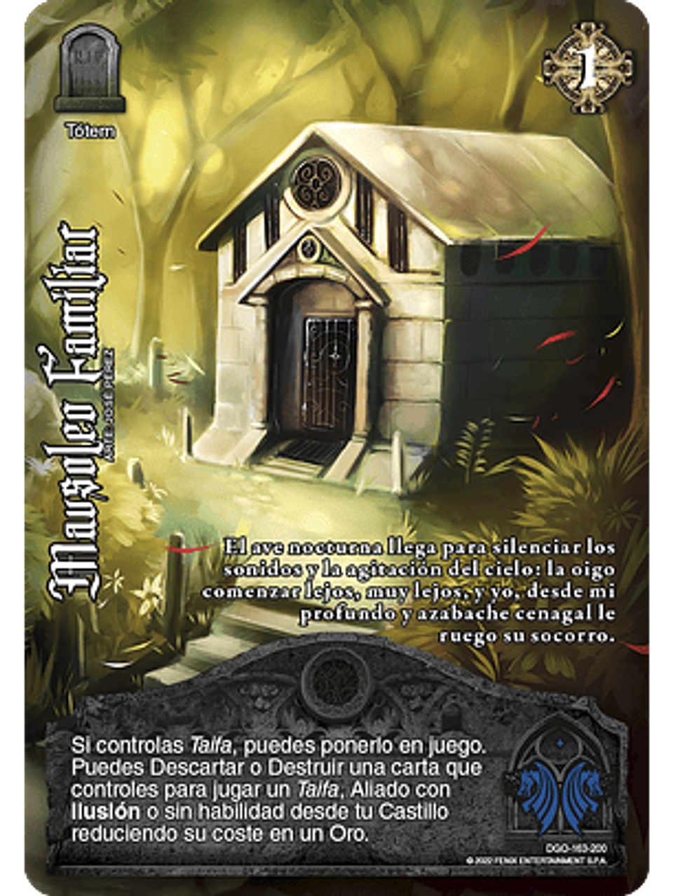Mausoleo Familiar (FOIL) (DGO - VC Foil) 1