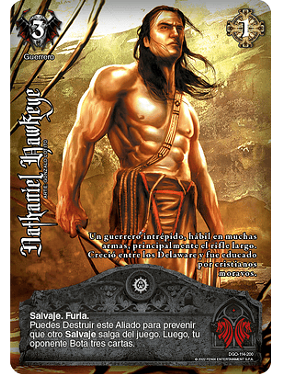 Nathaniel Hawkeye (FOIL) (DGO - VC Foil) 1