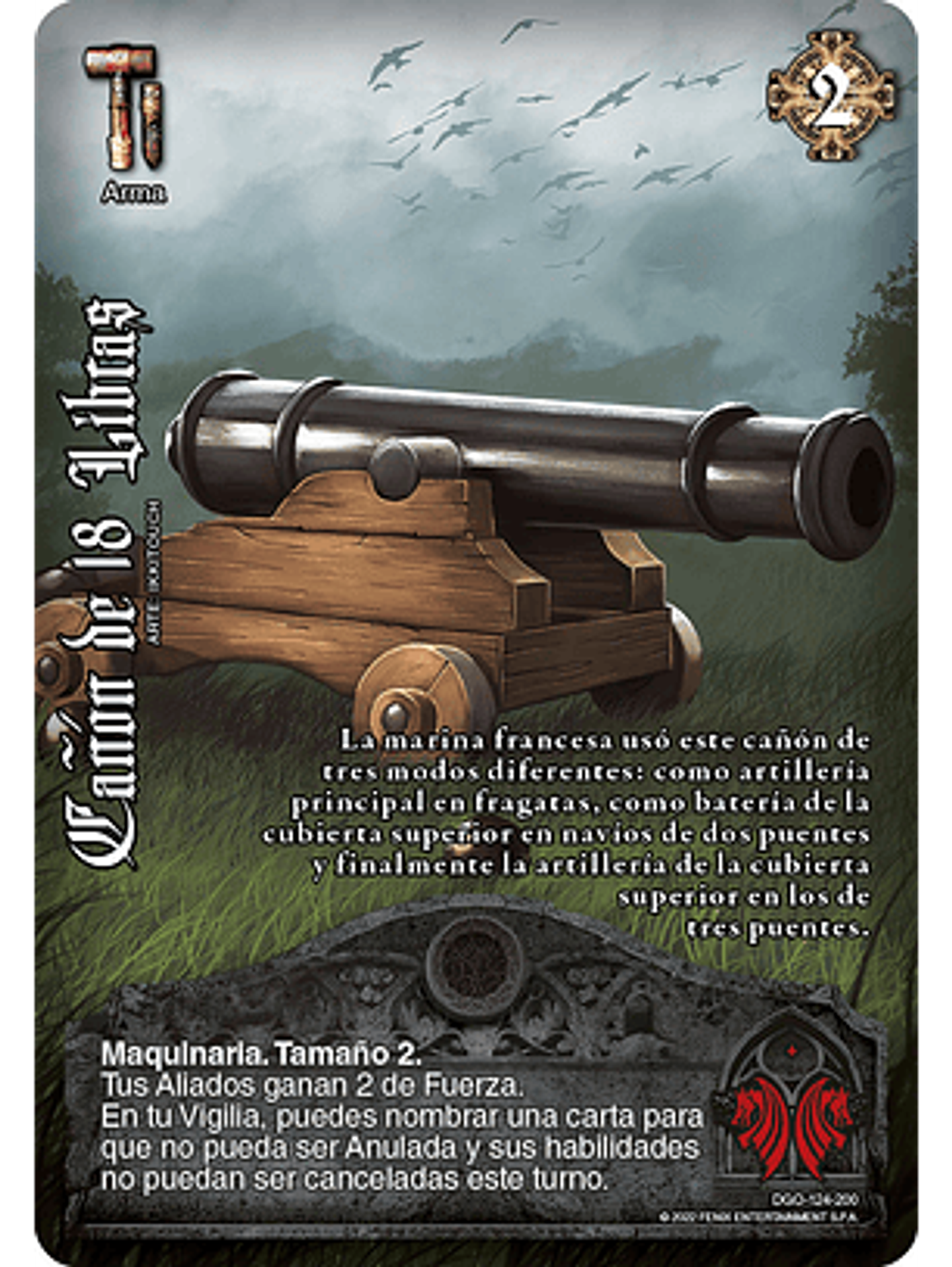Cañón de 18 Libras (FOIL) (DGO - VC Foil) 1