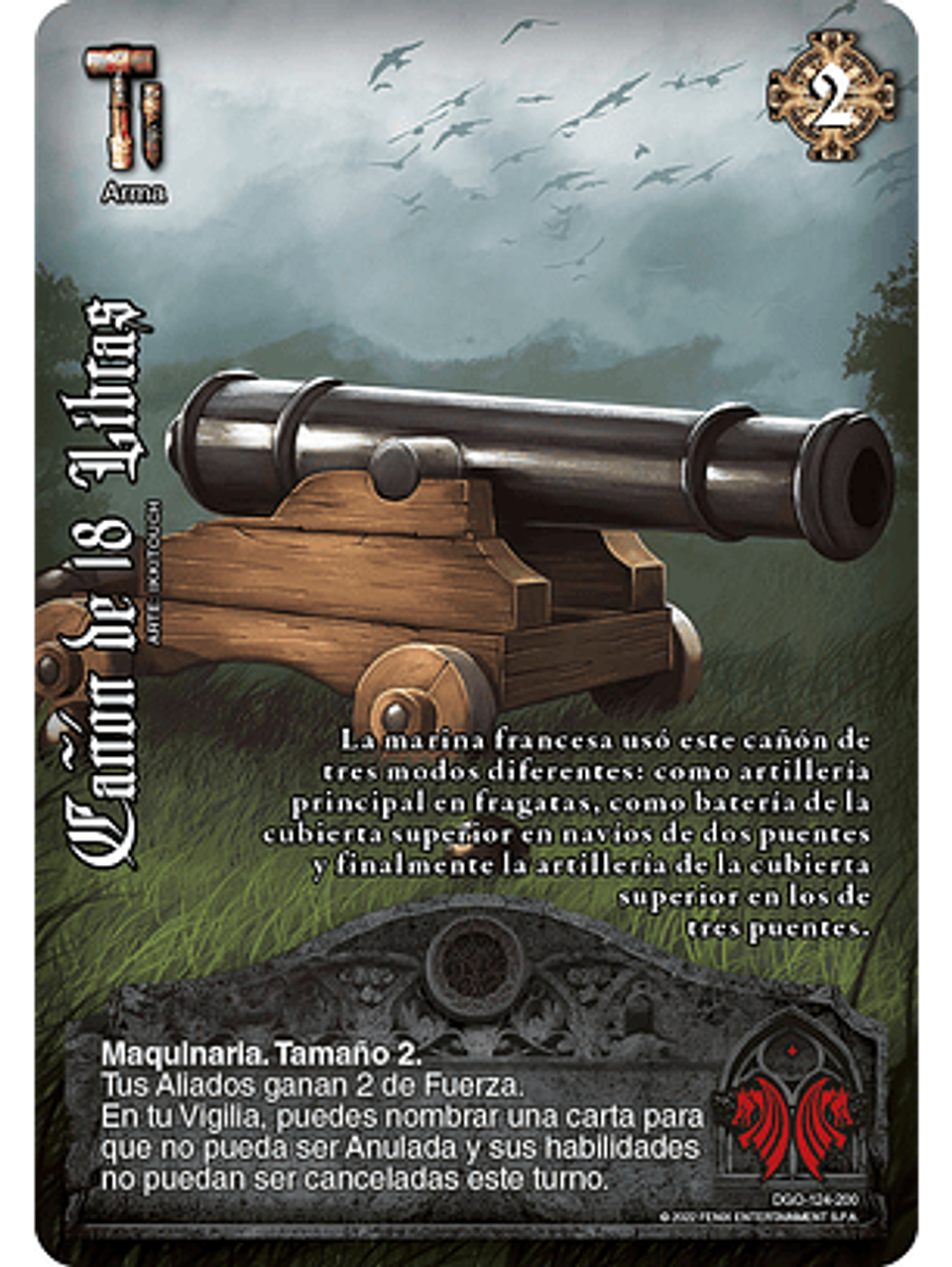Cañón de 18 Libras (FOIL) (DGO - VC Foil) 1