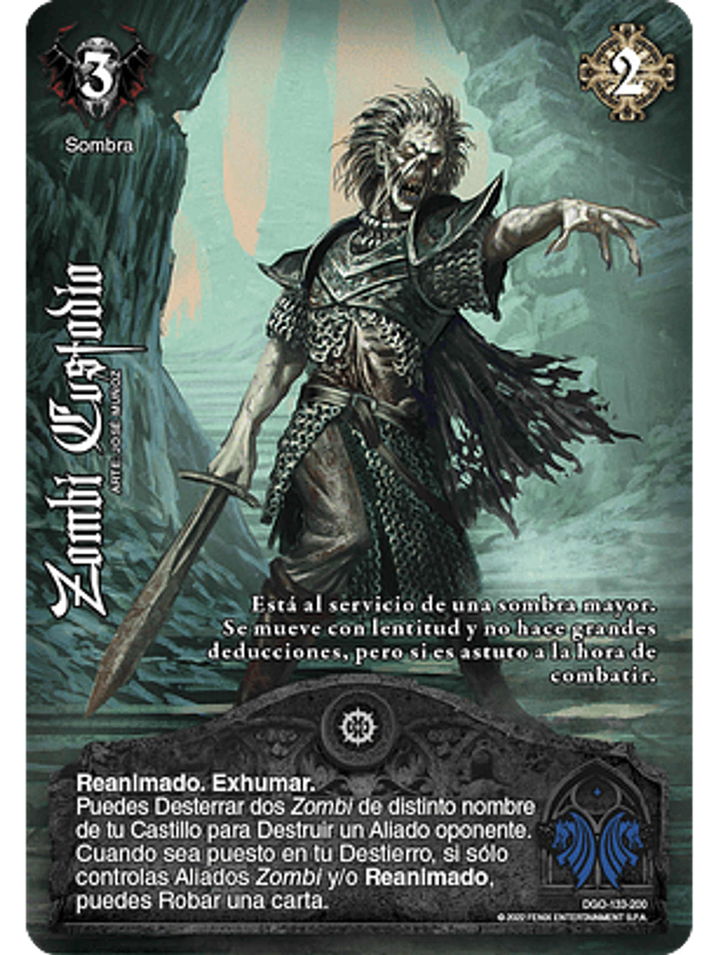 Zombi Custodio (FOIL) (DGO - VC Foil) 1