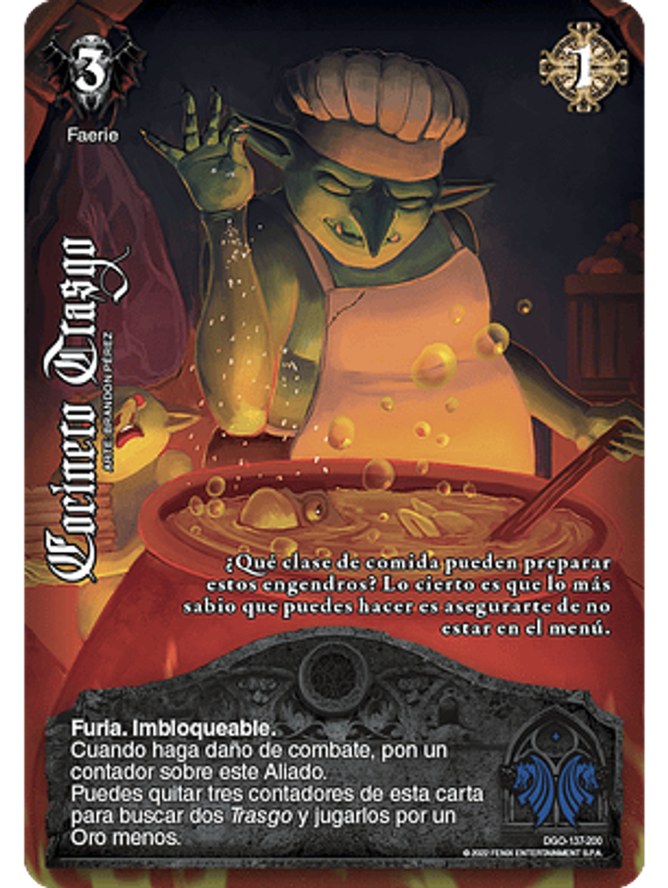 Cocinero Trasgo (FOIL) (DGO - VC Foil) 1