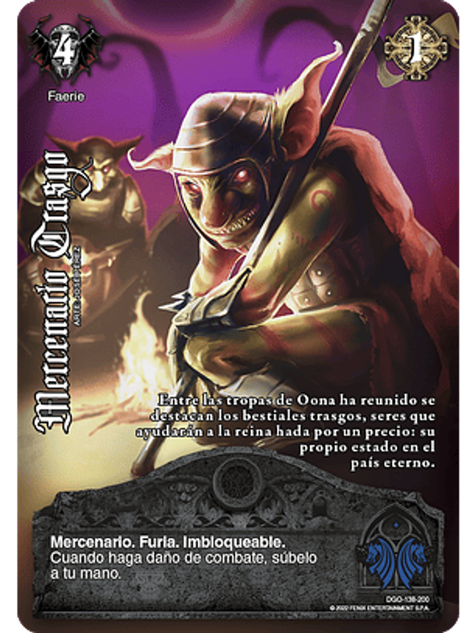 Mercenario Trasgo (FOIL) (DGO - VC Foil) 1