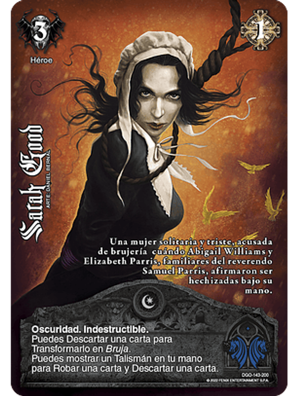 Sarah Good (FOIL) (DGO - VC Foil) 1